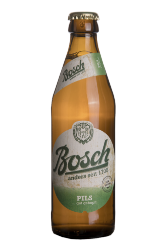 Bosch Pils Karton mit 18 Flaschen